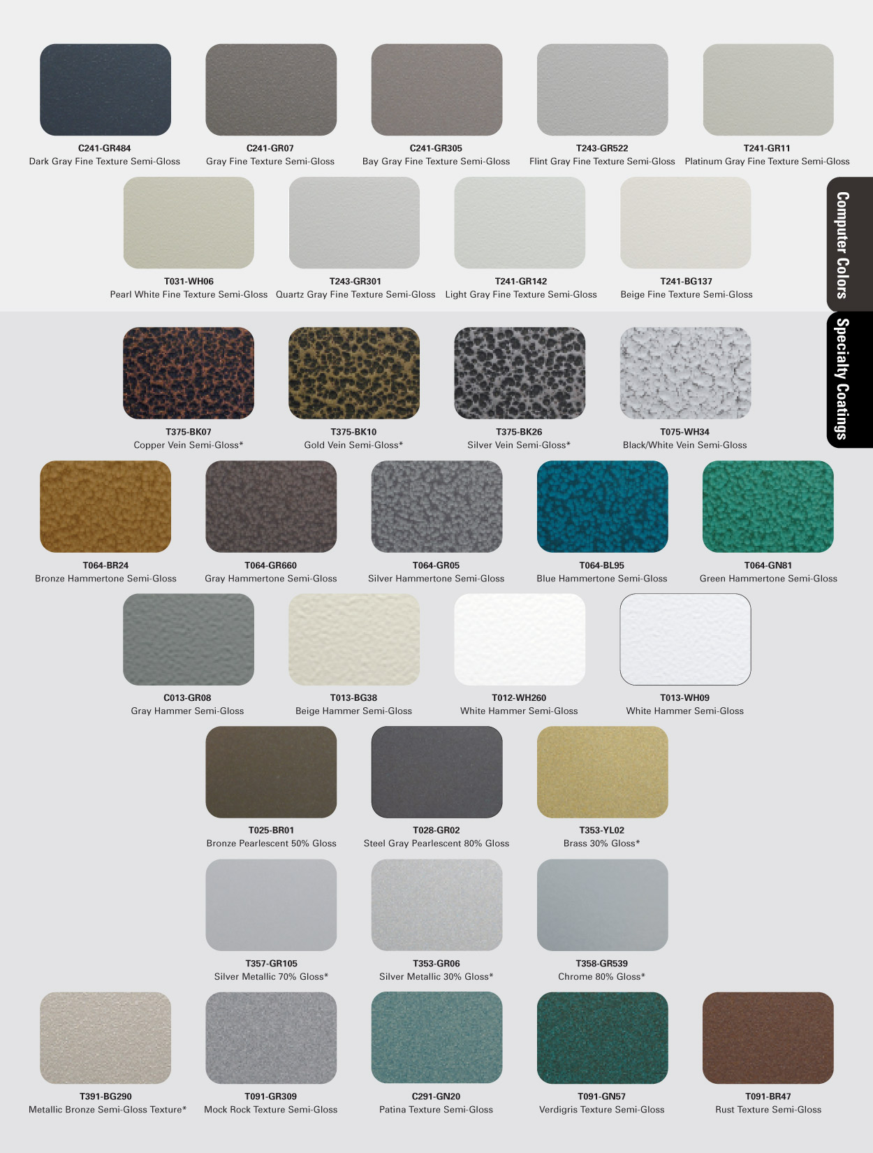 In-Stock Cardinal Powder Color Chart Page 3